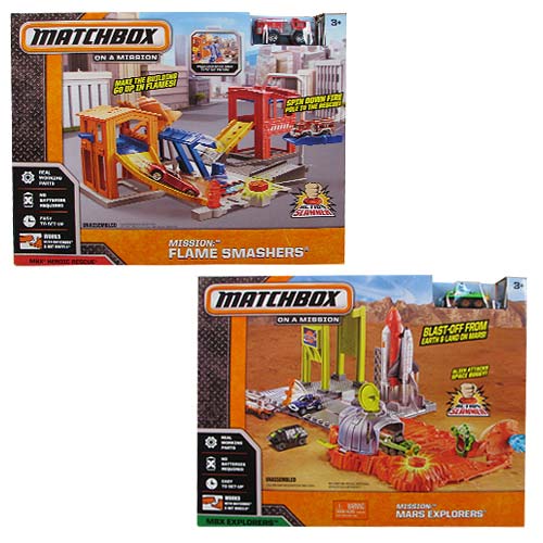 Matchbox Skybusters Mission Force Die-Cast Vehicle Case